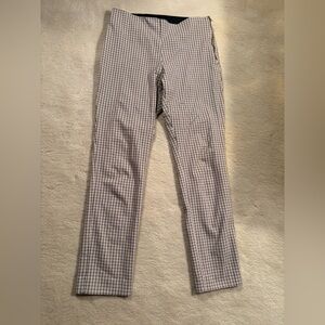 a new day Woman’s Black and White Plaid Chinos